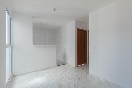 Sala de apartamento para alugar com 2 quartos, 38m² em Rosana, Ribeirão das Neves