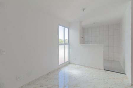 Sala de apartamento para alugar com 2 quartos, 38m² em Rosana, Ribeirão das Neves