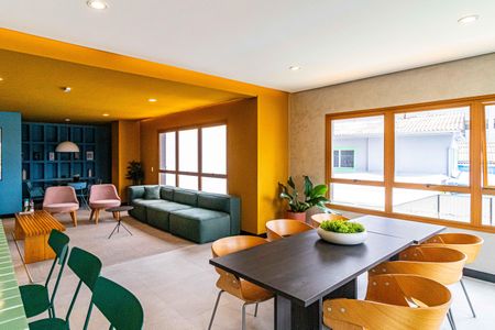 Apartamento para alugar com 43m², 1 quarto e sem vagaÁrea comum - Salão de festas