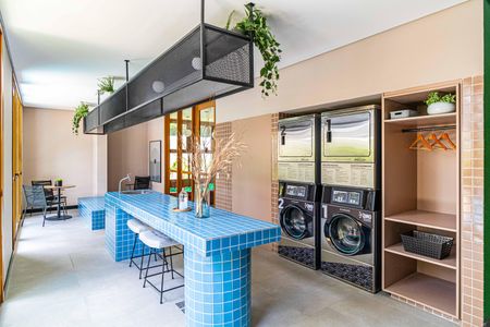 Apartamento para alugar com 43m², 1 quarto e sem vagaLavanderia prédio