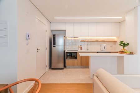 Apartamento para alugar com 43m², 1 quarto e sem vagaCozinha e Área de Serviço