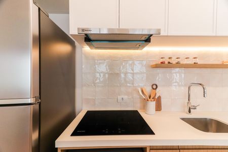 Apartamento para alugar com 43m², 1 quarto e sem vagaCozinha e Área de Serviço