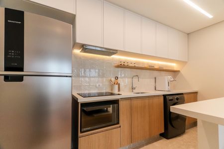 Apartamento para alugar com 43m², 1 quarto e sem vagaCozinha e Área de Serviço