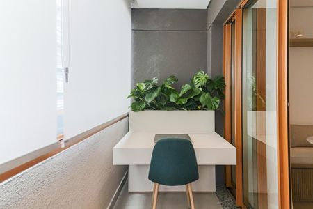 Apartamento para alugar com 43m², 1 quarto e sem vagaVaranda