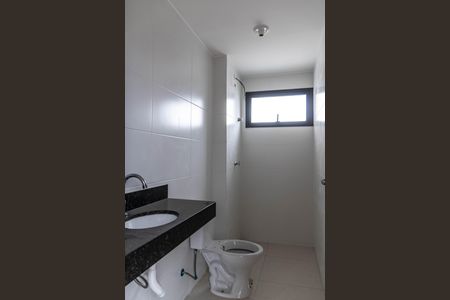 Banheiro da Suíte de apartamento à venda com 3 quartos, 119m² em Alto Barroca, Belo Horizonte