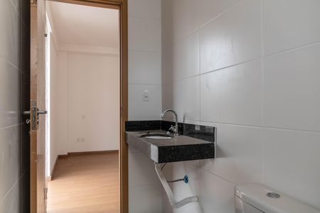 Banheiro da Suíte de apartamento à venda com 3 quartos, 119m² em Alto Barroca, Belo Horizonte