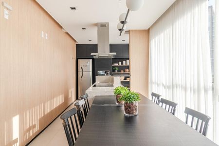 Studio à venda com 22m², 1 quarto e sem vagaÁrea comum - Espaço Gourmet