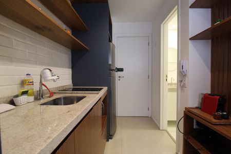 Studio à venda com 30m², 1 quarto e sem vagaCozinha