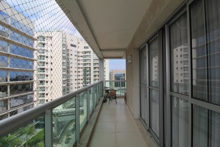 Varanda da Sala de apartamento para alugar com 4 quartos, 250m² em Jacarepaguá, Rio de Janeiro