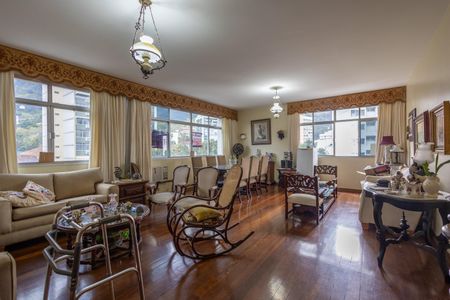 Sala de apartamento à venda com 4 quartos, 164m² em Tijuca, Rio de Janeiro