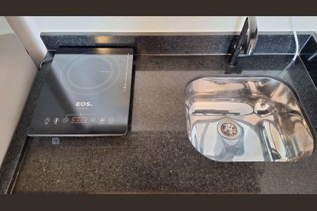 Studio à venda com 25m², 1 quarto e sem vagaCozinha