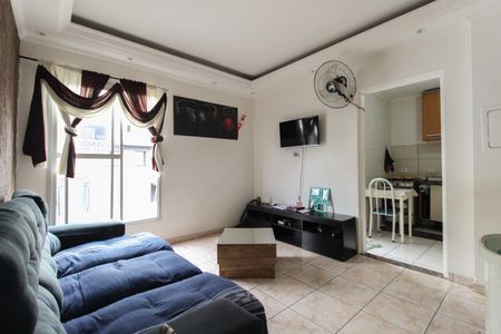 Sala de apartamento à venda com 2 quartos, 53m² em Jardim Lageado, São Paulo
