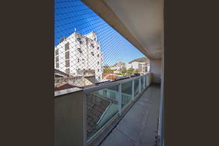 Varanda da Sala de apartamento à venda com 2 quartos, 70m² em Tijuca, Rio de Janeiro