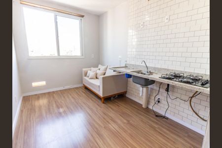 Sala/Cozinha de apartamento para alugar com 1 quarto, 25m² em Belenzinho, São Paulo