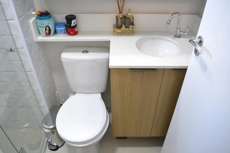 Apartamento à venda com 56m², 2 quartos e 1 vagaBanheiro da suíte