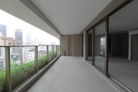 Varanda de apartamento à venda com 3 quartos, 151m² em Indianópolis, São Paulo