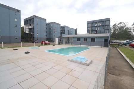 Área comum - Piscina de apartamento para alugar com 2 quartos, 66m² em Roselândia, Novo Hamburgo