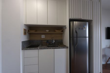 Studio para alugar com 27m², 1 quarto e sem vagaCozinha