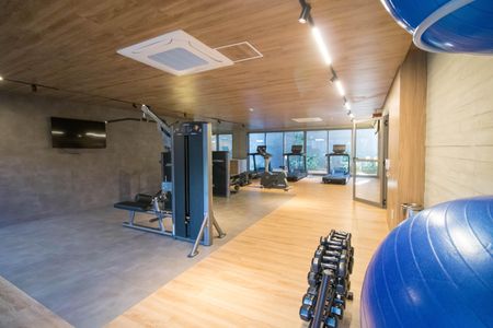 Studio para alugar com 22m², 1 quarto e sem vaga Studio para alugar com 22m², 1 quarto e sem vagaÁrea comum - Academia