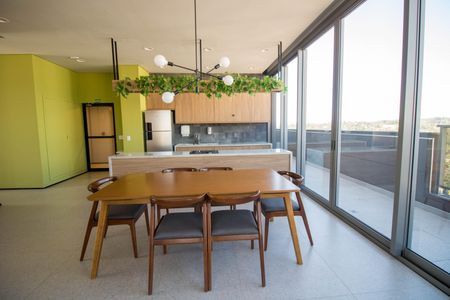 Studio para alugar com 22m², 1 quarto e sem vaga Studio para alugar com 22m², 1 quarto e sem vagaÁrea comum - Espaço Gourmet