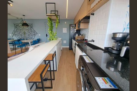 Cozinha de apartamento à venda com 2 quartos, 42m² em Presidente Altino, Osasco