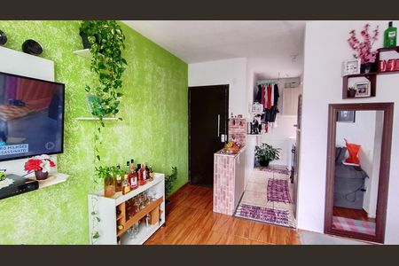 Sala de apartamento para alugar com 2 quartos, 50m² em Parque Santa Rosa, Suzano