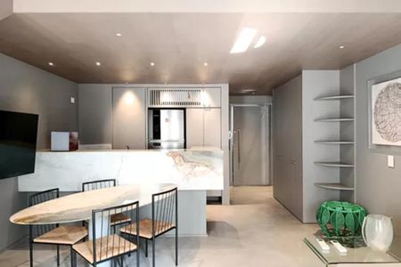 Cozinha de apartamento à venda com 1 quarto, 80m² em Cerqueira César, São Paulo