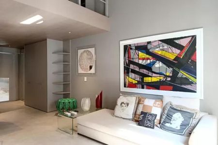 Sala de apartamento à venda com 1 quarto, 80m² em Cerqueira César, São Paulo