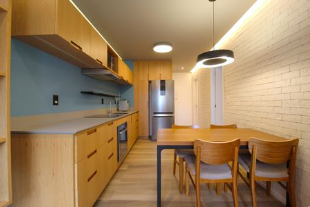 Sala/Cozinha de apartamento à venda com 1 quarto, 44m² em Itaim Bibi, São Paulo