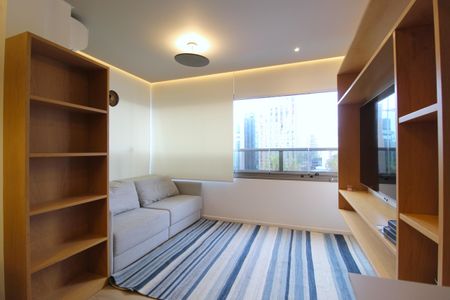 Sala/Cozinha de apartamento à venda com 1 quarto, 44m² em Itaim Bibi, São Paulo