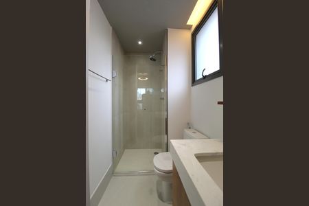 Apartamento à venda com 44m², 1 quarto e sem vagaBanheiro da Suíte