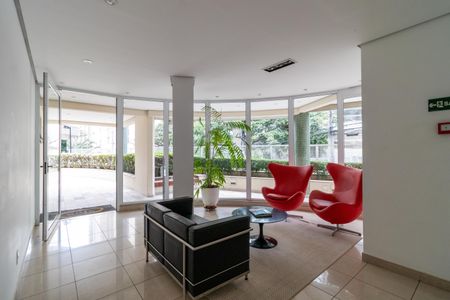 Apartamento para alugar com 105m², 2 quartos e 3 vagasHall social