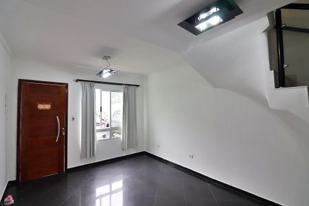 Sala de casa de condomínio para alugar com 3 quartos, 117m² em Demarchi, São Bernardo do Campo