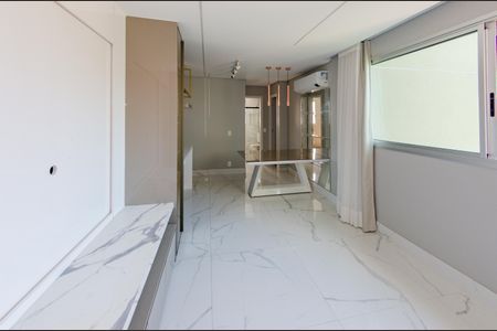 Sala de apartamento à venda com 2 quartos, 65m² em Nova Granada, Belo Horizonte