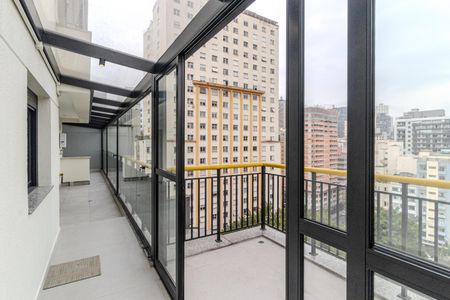 Apartamento à venda com 70m², 1 quarto e 1 vaga Apartamento à venda com 70m², 1 quarto e 1 vagaVaranda da Cozinha