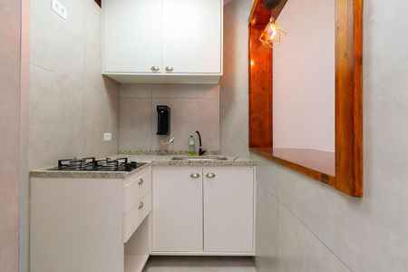 Studio à venda com 30m², 1 quarto e sem vaga Studio à venda com 30m², 1 quarto e sem vagaCozinha