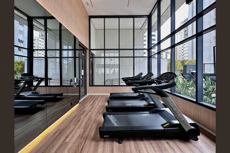 Studio para alugar com 25m², 0 quarto e sem vaga Studio para alugar com 25m², 0 quarto e sem vagaAcademia