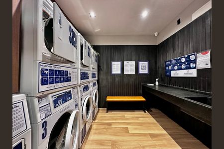 Studio para alugar com 25m², 0 quarto e sem vaga Studio para alugar com 25m², 0 quarto e sem vagaLavanderia