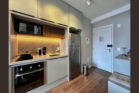 Studio para alugar com 25m², 0 quarto e sem vaga Studio para alugar com 25m², 0 quarto e sem vagaCozinha