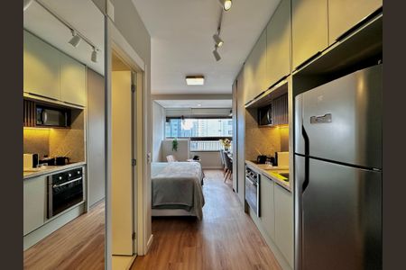 Studio para alugar com 25m², 0 quarto e sem vaga Studio para alugar com 25m², 0 quarto e sem vagaCozinha