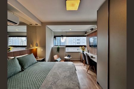 Studio de kitnet/studio para alugar com 0 quarto, 25m² em Campo Belo, São Paulo