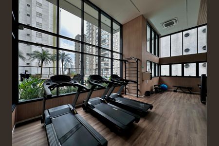 Studio para alugar com 25m², 0 quarto e sem vaga Studio para alugar com 25m², 0 quarto e sem vagaAcademia