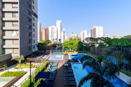 Sala - Vista de apartamento à venda com 3 quartos, 110m² em Campo Belo, São Paulo