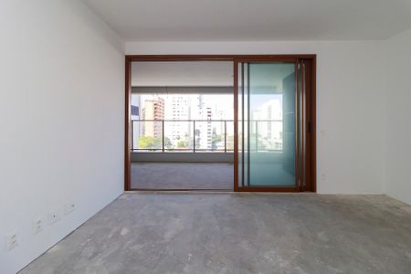 Sala de apartamento à venda com 3 quartos, 110m² em Brooklin Novo, São Paulo
