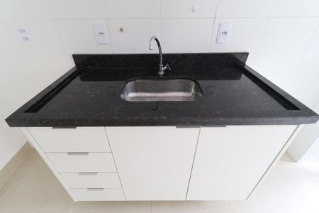 Cozinha de kitnet/studio à venda com 1 quarto, 26m² em Vila Gustavo, São Paulo
