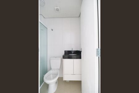 Banheiro de kitnet/studio à venda com 1 quarto, 26m² em Vila Gustavo, São Paulo