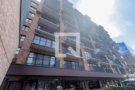 Studio para alugar com 40m², 1 quarto e sem vaga Studio para alugar com 40m², 1 quarto e sem vagaFachada