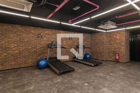 Studio para alugar com 40m², 1 quarto e sem vaga Studio para alugar com 40m², 1 quarto e sem vagaÁrea comum - Academia