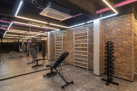 Studio para alugar com 40m², 1 quarto e sem vagaAcademia