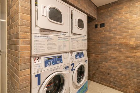 Studio para alugar com 40m², 1 quarto e sem vagaLavanderia